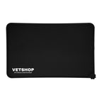 Silicone Place Mat for Pet Food - Black - Silk Screen