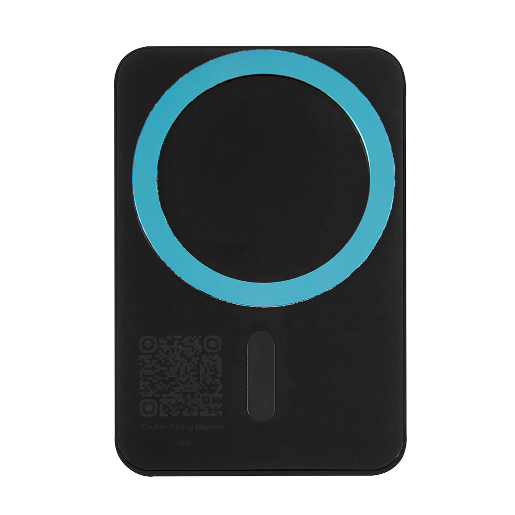 Silicone Suction-Cup Phone Mount, Magnetic - Black - Back