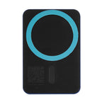 Silicone Suction-Cup Phone Mount, Magnetic - Navy - Back