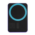 Silicone Suction-Cup Phone Mount, Magnetic - Royal Blue - Back