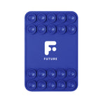 Silicone Suction-Cup Phone Mount, Magnetic - Royal Blue - Pad Print