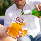 Silipint Crystal Clear Silicone Pint Glass, 16 oz - Lifestyle_Silkscreen