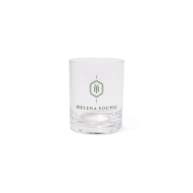 Silipint Crystal Clear Silicone Rocks Glass, 12 oz