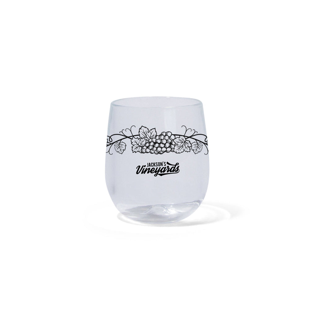 Silipint Crystal Clear Silicone Wine Glass, 12 oz