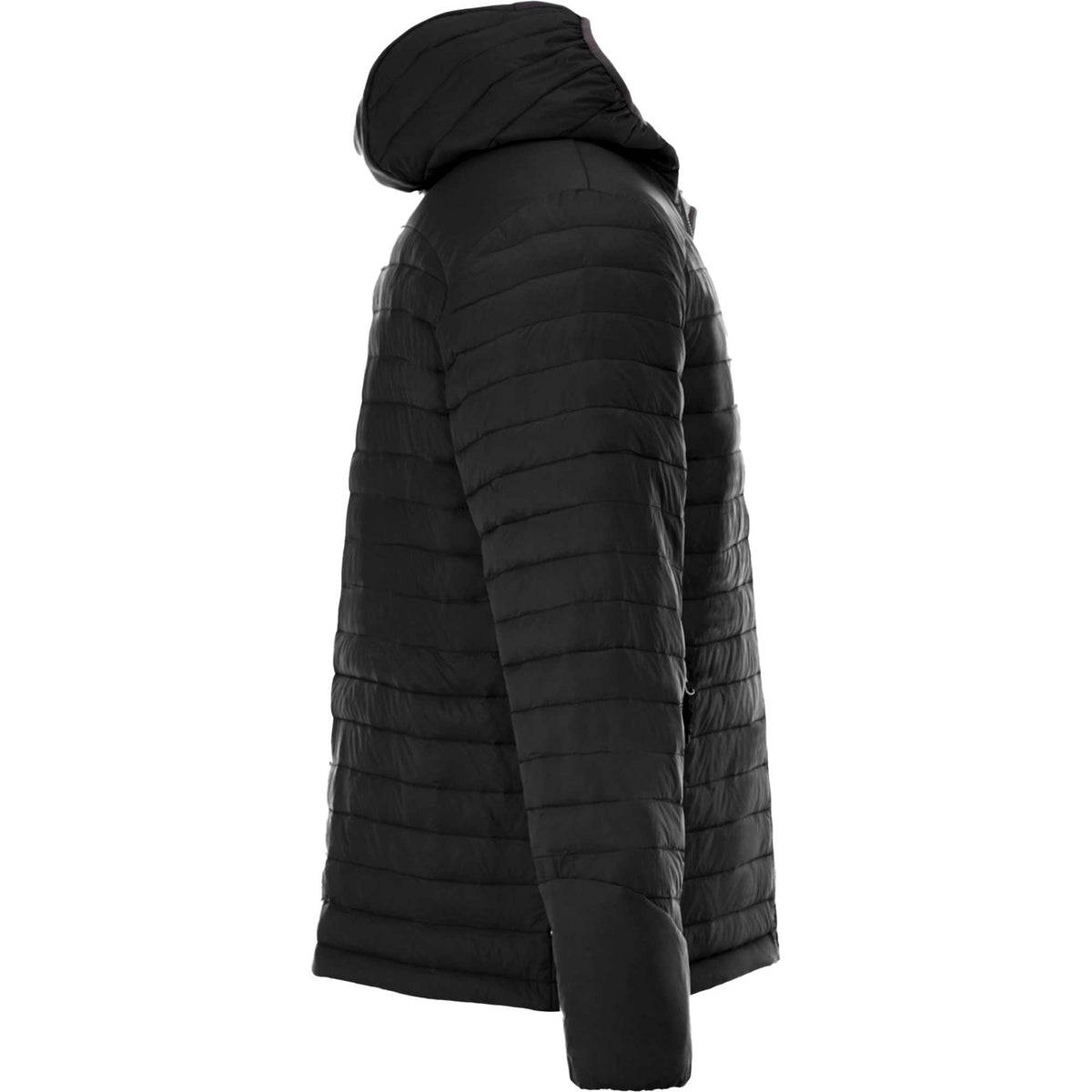 Silverton Packable Puffer Jacket for Men Embroidery - Black - Right Side