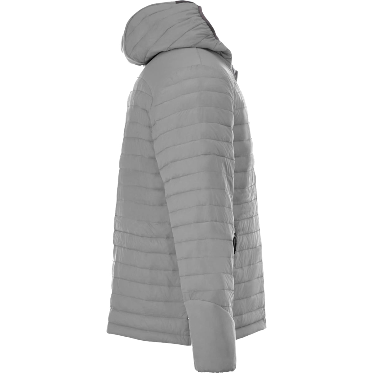 Silverton Packable Puffer Jacket for Men Embroidery - Quarry - Right Side