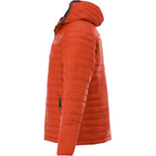 Silverton Packable Puffer Jacket for Men Embroidery - Saffron - Left Side