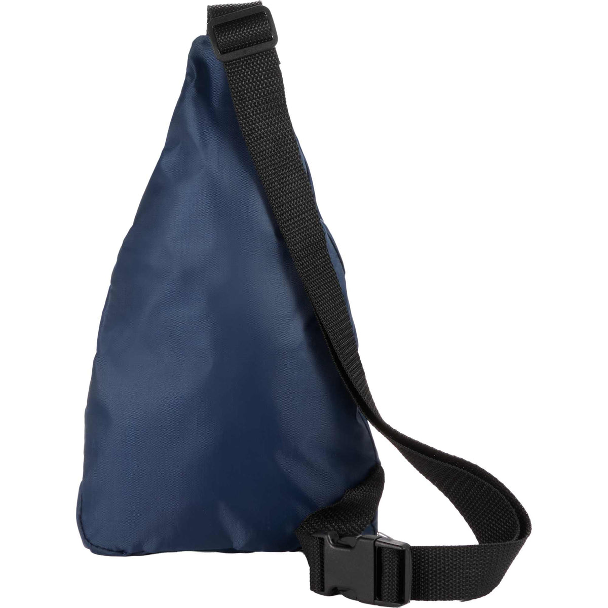 Simple Sling Pack in Recycled 210D Polyester - Navy - Back