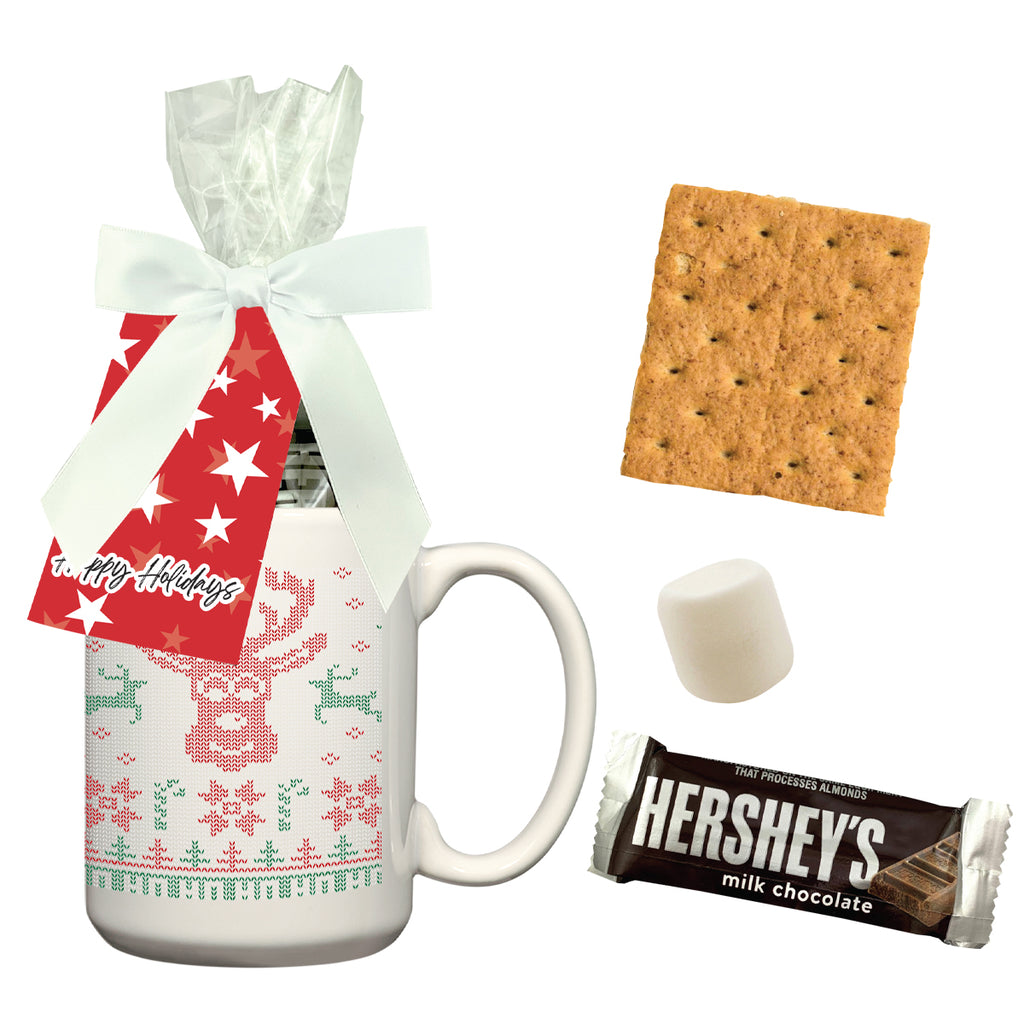 Single Serve S'Mores Stuffer with Full Color Mug