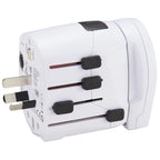 Skross PRO World Travel Adapter with USB Charger - White - Photo 4