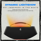 Skullcandy Barrel Mini Party Speaker with Light Show Transfer - Black - Front Detail 3