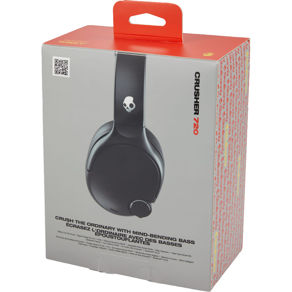 Skullcandy Crusher 720 Wireless Headphones with Adjustable Bass - Black - Packaging 2