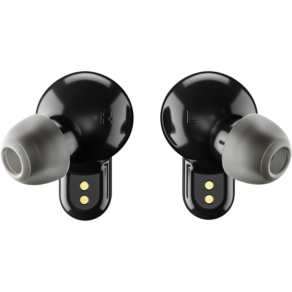 Skullcandy Dime Evo Wireless Earbuds with Clip Case Full Color - Black - Front 3