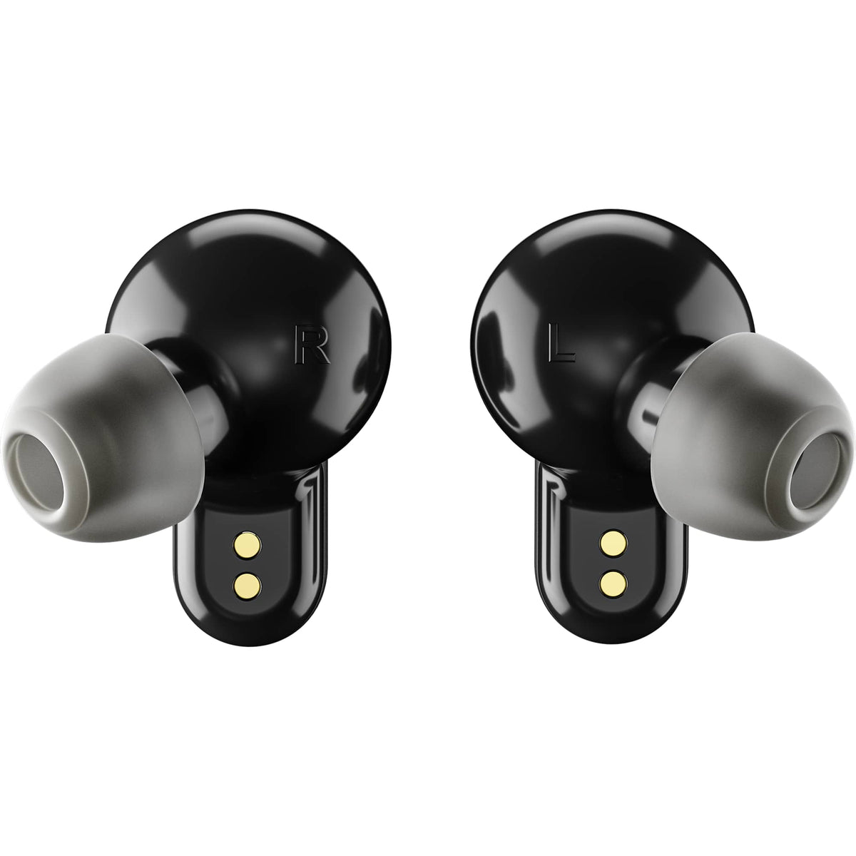 Skullcandy Dime Evo Wireless Earbuds with Clip Case Full Color - Black - Front 3