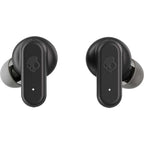 Skullcandy Dime Evo Wireless Earbuds with Clip Case Full Color - Black - Front 4