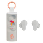 Skullcandy Dime Evo Wireless Earbuds with Clip Case Full Color - White - Front 2