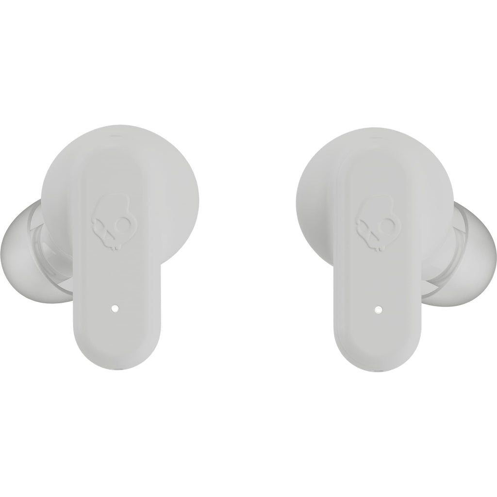 Skullcandy Dime Evo Wireless Earbuds with Clip Case Full Color - White - Front 3