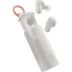 Skullcandy Dime Evo Wireless Earbuds with Clip Case Full Color - White - Left Angle
