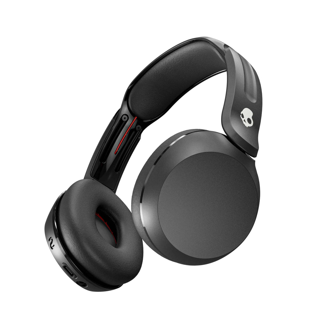 Skullcandy Icon 180 On-Ear Wireless Headphones - Black - Right Angle 2