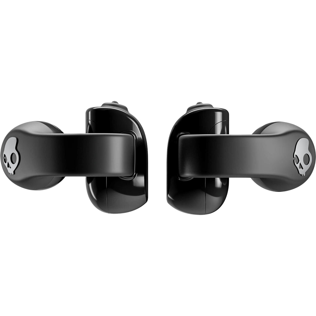 Skullcandy Push 720 Open Clip-On Wireless Earbuds Transfer - Black - Front 2