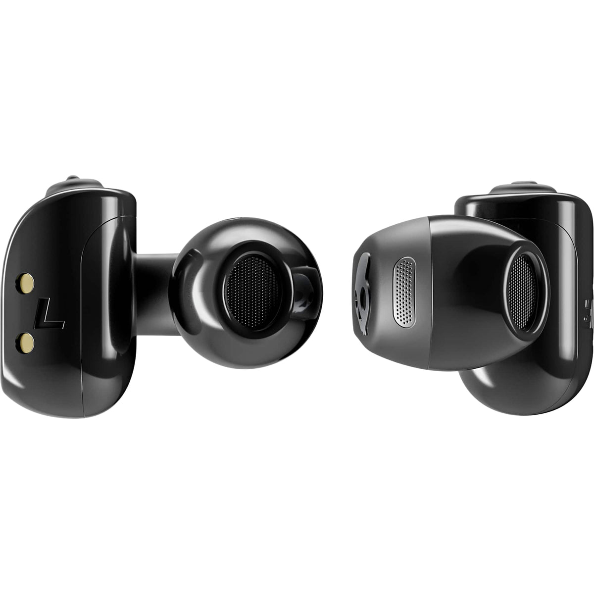 Skullcandy Push 720 Open Clip-On Wireless Earbuds Transfer - Black - Front 3