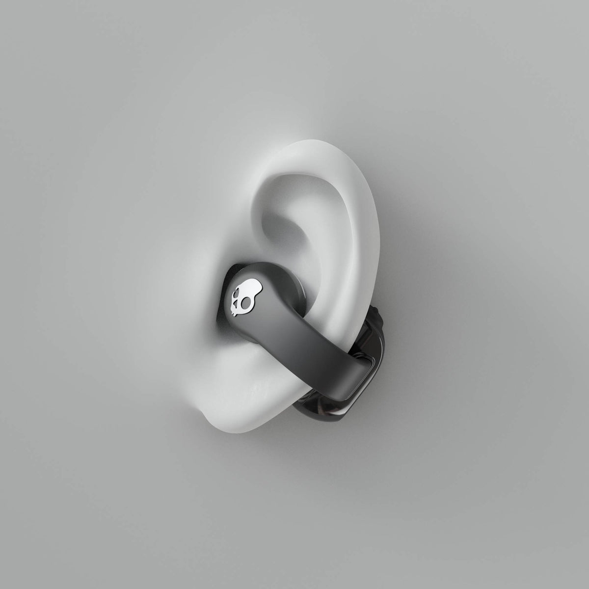 Skullcandy Push 720 Open Clip-On Wireless Earbuds Transfer - Black - Front Detail 2