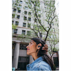 Skullcandy Push 720 Open Clip-On Wireless Earbuds Transfer - Black - Front Lifestyle 3