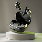 Skullcandy Smokin' Buds Wireless Earbuds in Recycled Plastic - Black - Front 4