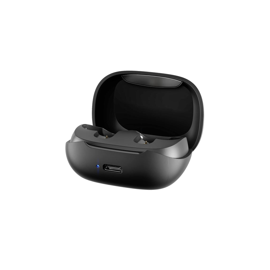 Skullcandy Smokin' Buds Wireless Earbuds in Recycled Plastic - Black - Left Angle 2