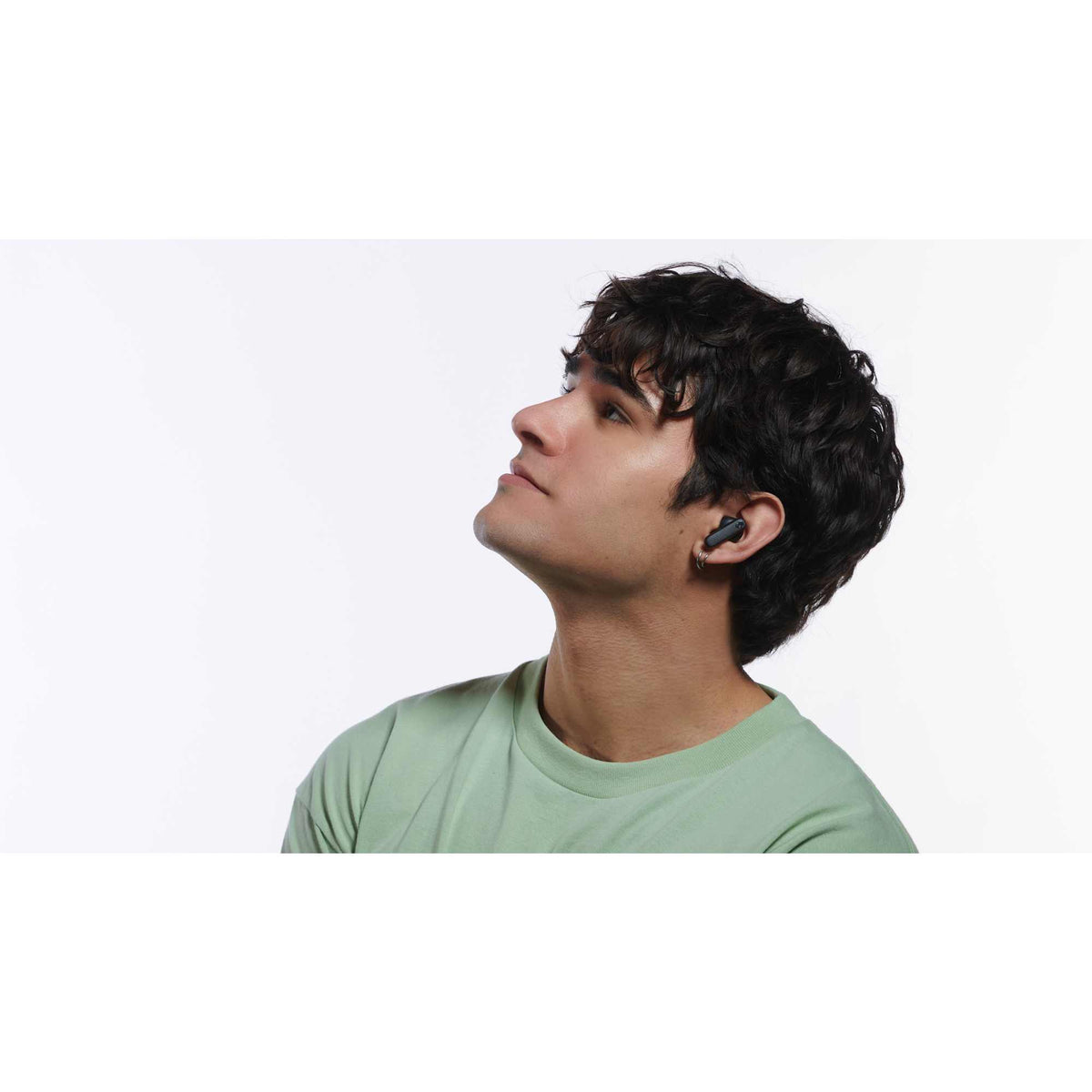 Skullcandy Smokin' Buds Wireless Earbuds in Recycled Plastic - Black - Lifestyle 3