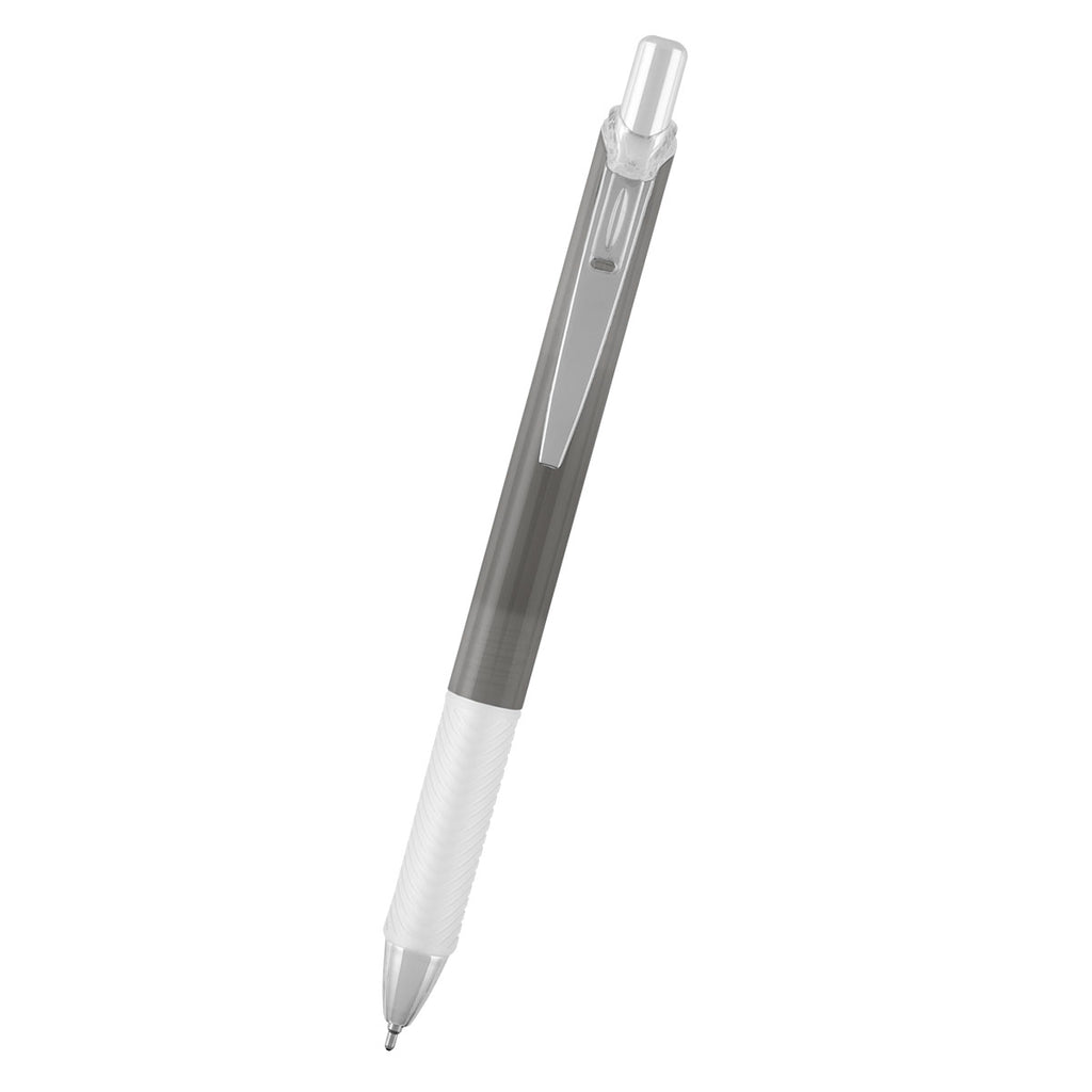 Skylar Sleek Write Pen in Recycled ABS - Charcoal - Front