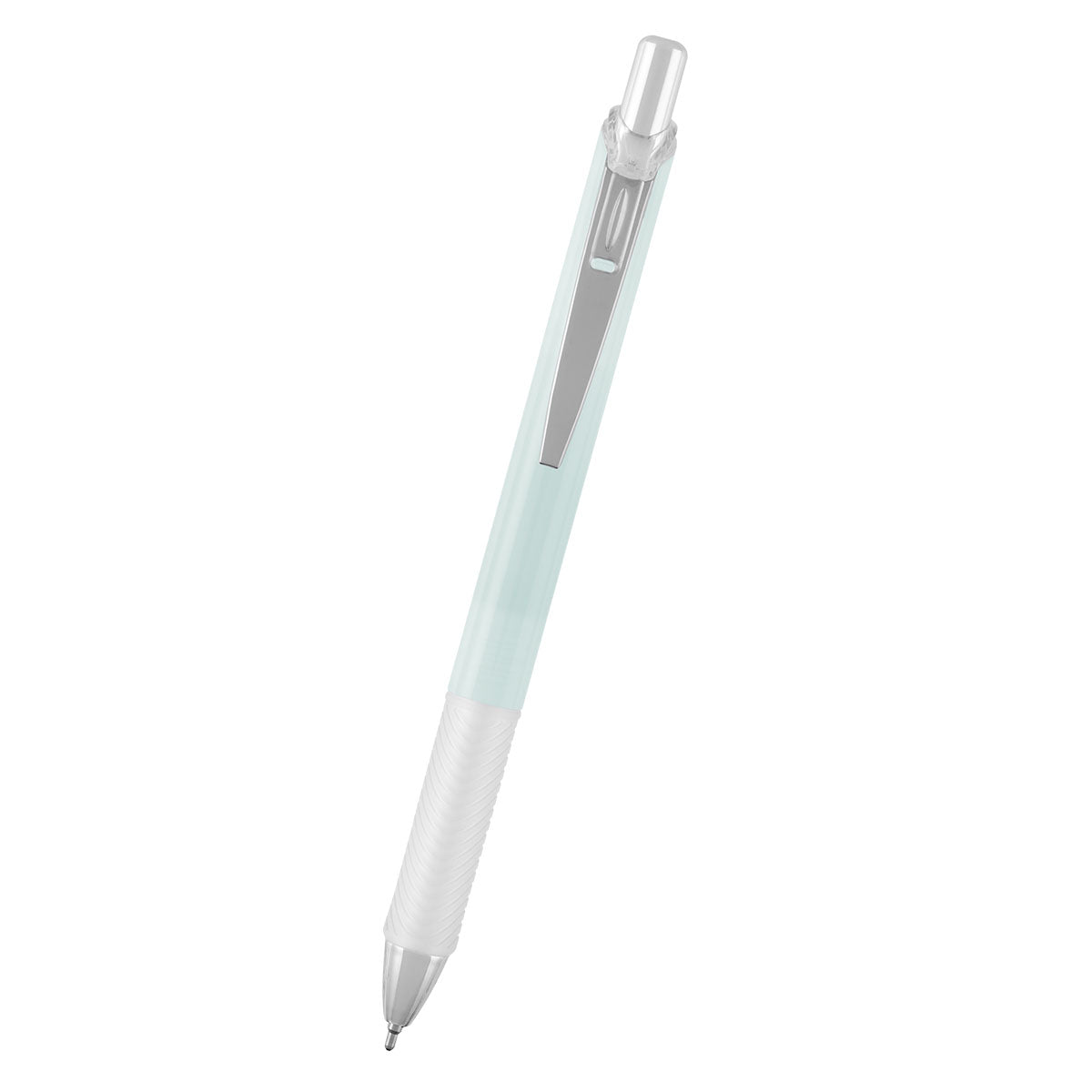 Skylar Sleek Write Pen in Recycled ABS - Mint Green - Front