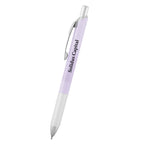 Skylar Sleek Write Pen in Recycled ABS - Purple - Silk Screen