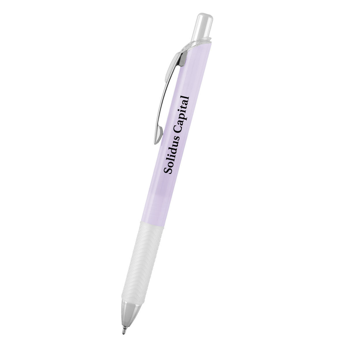 Skylar Sleek Write Pen in Recycled ABS - Purple - Silk Screen