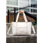 Skyler Recycled Work to Weekend Laptop Tote, 17 Inch Transfer - Birch - View 9