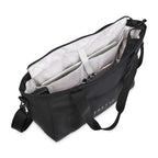 Skyler Recycled Work to Weekend Laptop Tote, 17 Inch Transfer - Black - View 2