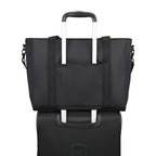 Skyler Recycled Work to Weekend Laptop Tote, 17 Inch Transfer - Black - View 4