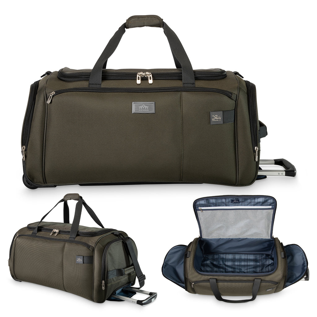 Skyway Rolling Duffel Bag, Sigma 7.0 - Green - Laser