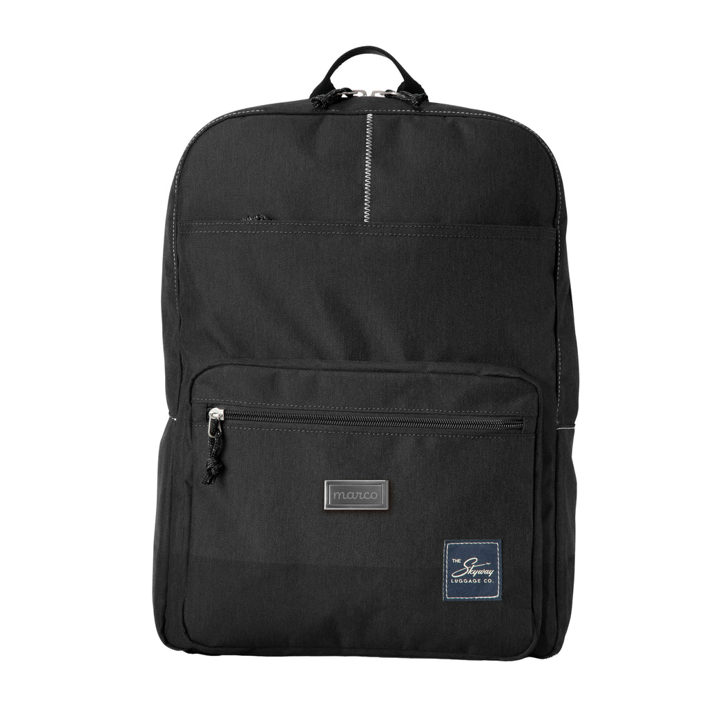 Skyway Simple Backpack, Rainier - Crater Black - Laser Engraving