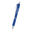 Sleek Write Pen with Dotted Grip - Blue - Silk Screen