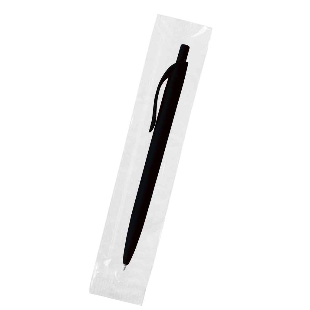 Sleek Write Rubberized Pen in Recycled ABS - Cellobag