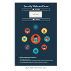 Sliding Webcam Cover on a Backer Card - Gray - Optional_Card_4CP