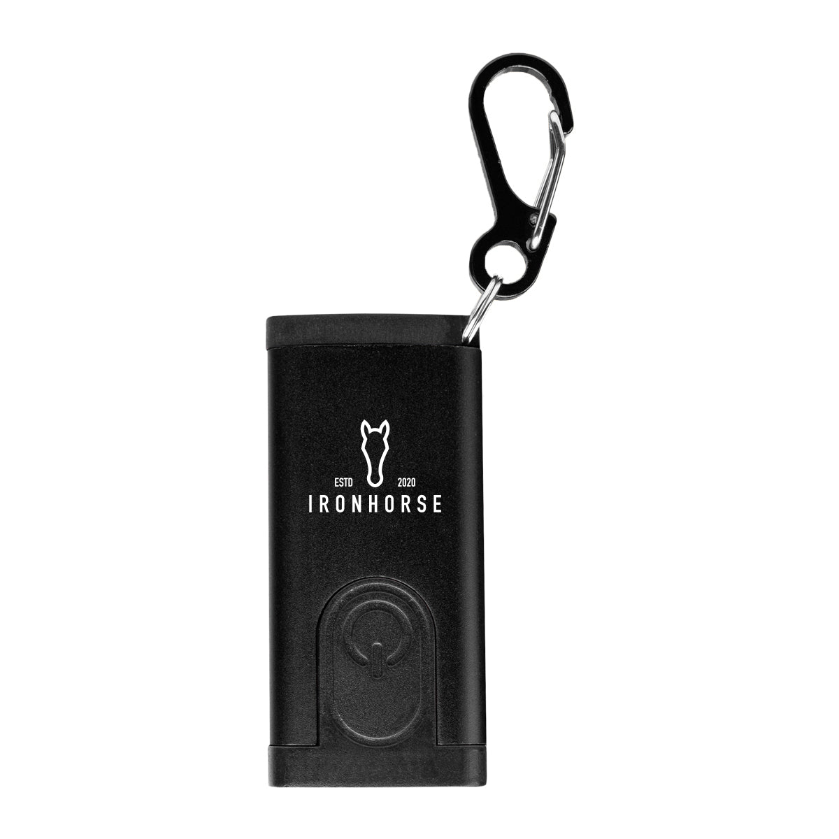 Slim COB Flashlight, Rechargeable - Black - Pad Print