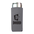 Slim Fit Kan-Tastic Can Cooler, 12 oz - Gray - Silk Screen