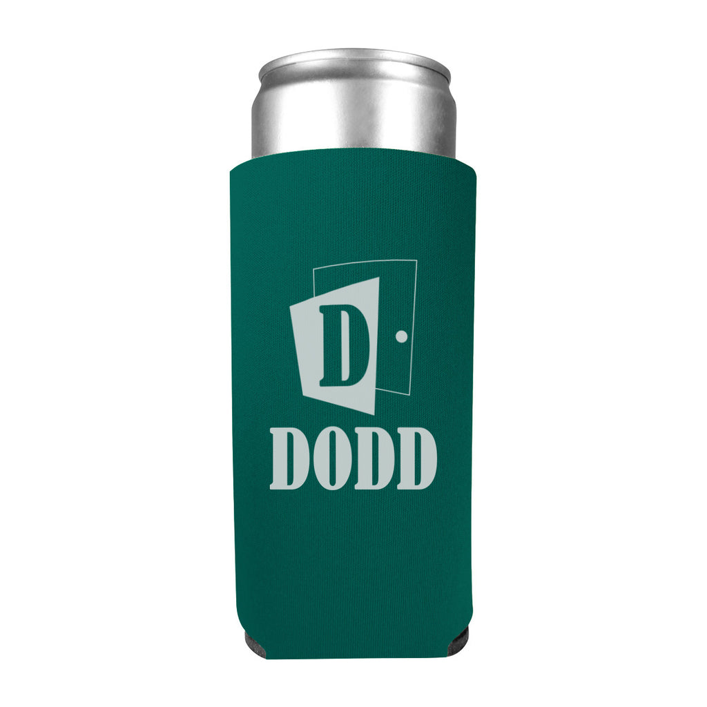Slim Fit Kan-Tastic Can Cooler, 12 oz - Green - Silk Screen