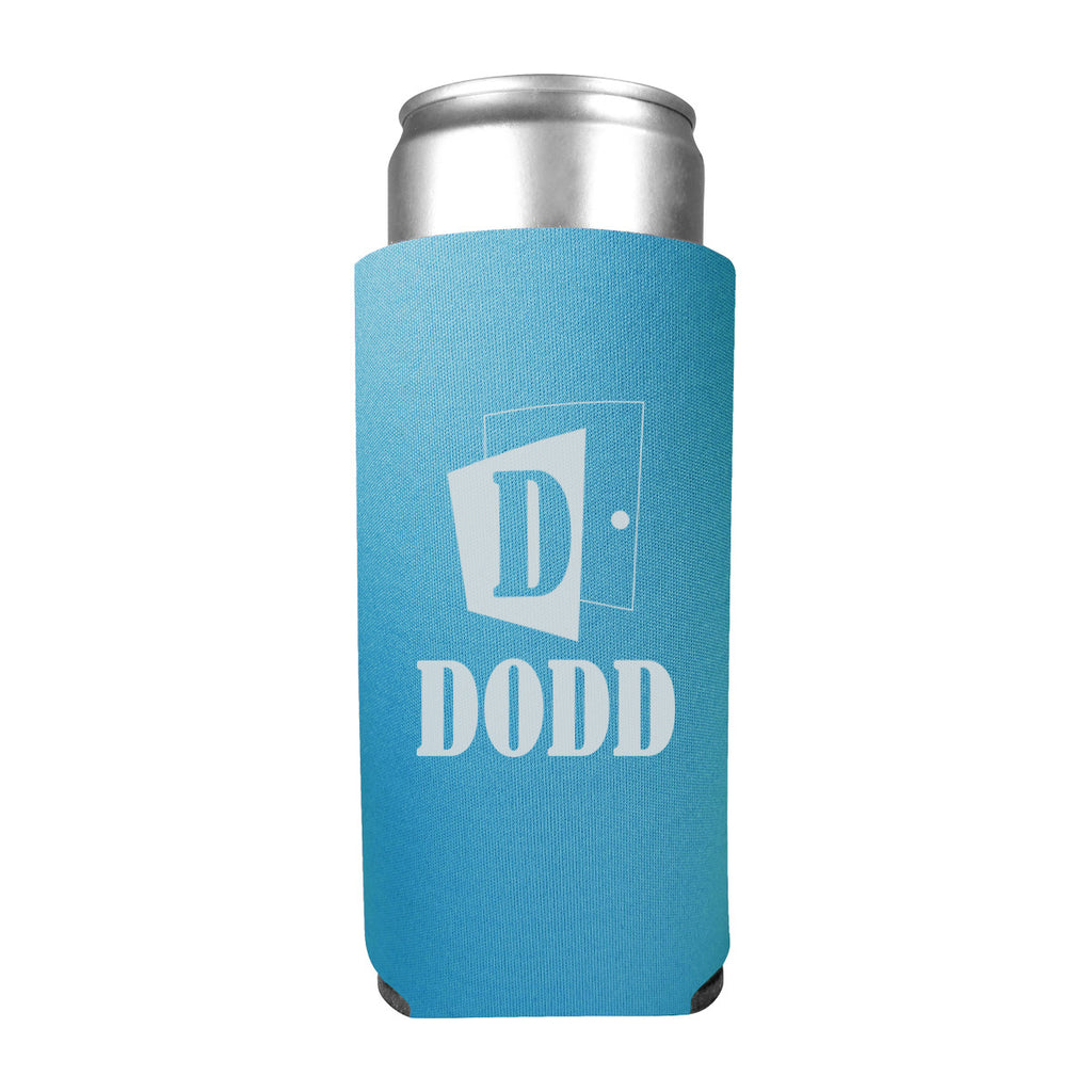 Slim Fit Kan-Tastic Can Cooler, 12 oz - Light Blue - Silk Screen