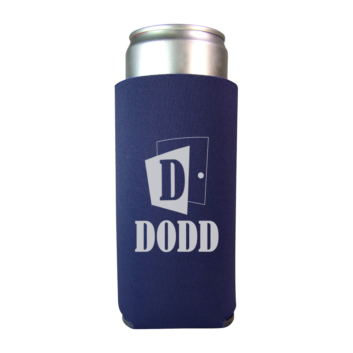 Slim Fit Kan-Tastic Can Cooler, 12 oz - Navy - Silk Screen