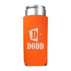 Slim Fit Kan-Tastic Can Cooler, 12 oz - Orange - Silk Screen