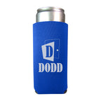 Slim Fit Kan-Tastic Can Cooler, 12 oz - Royal Blue - Silk Screen