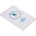 Slim Ion Credit Card Power Bank, 2,500 mAh Full Color - White - Front